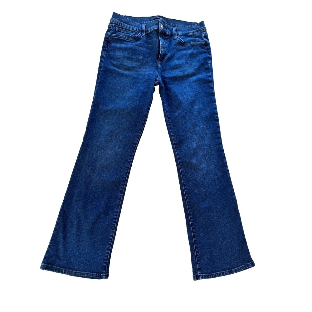 JOE'S JEANS Amser Petite Bootcut Jeans Blue 31 x 29 Mid Rise Stretch Denim